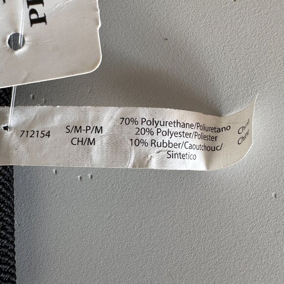 Women's NWT Stretchy Studded/Cut-out Belt sz S-M - Black - Picture 9 of 11